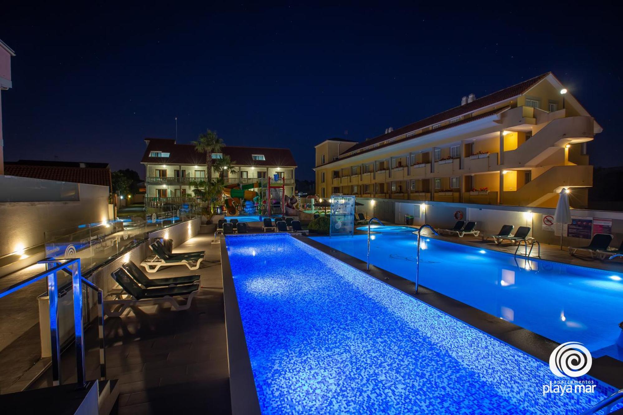 Ferienwohnung Lofts Complejo Playa Mar Portonovo Exterior foto