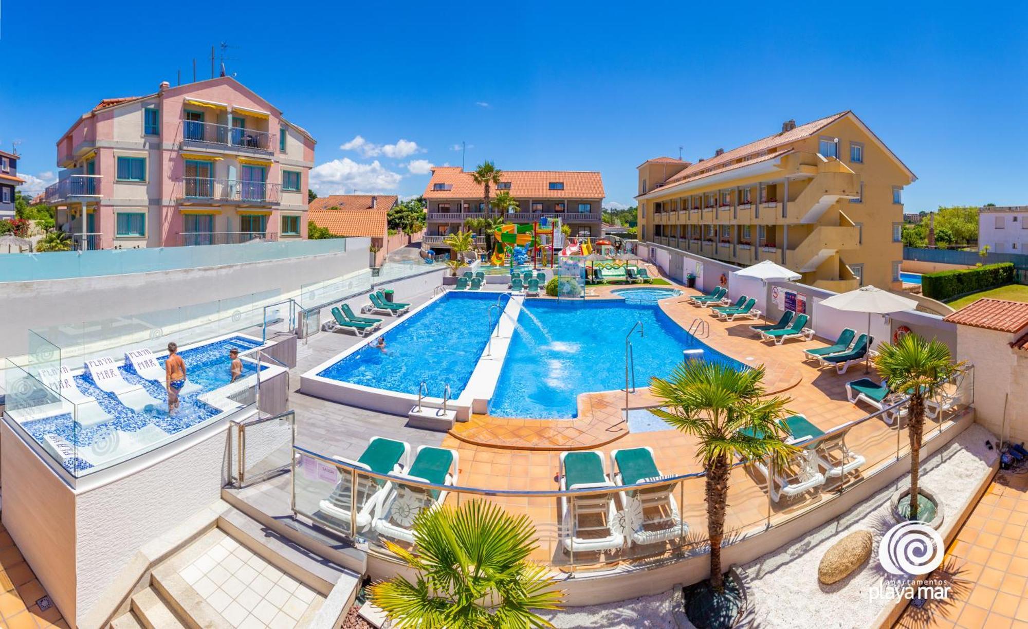 Ferienwohnung Lofts Complejo Playa Mar Portonovo Exterior foto
