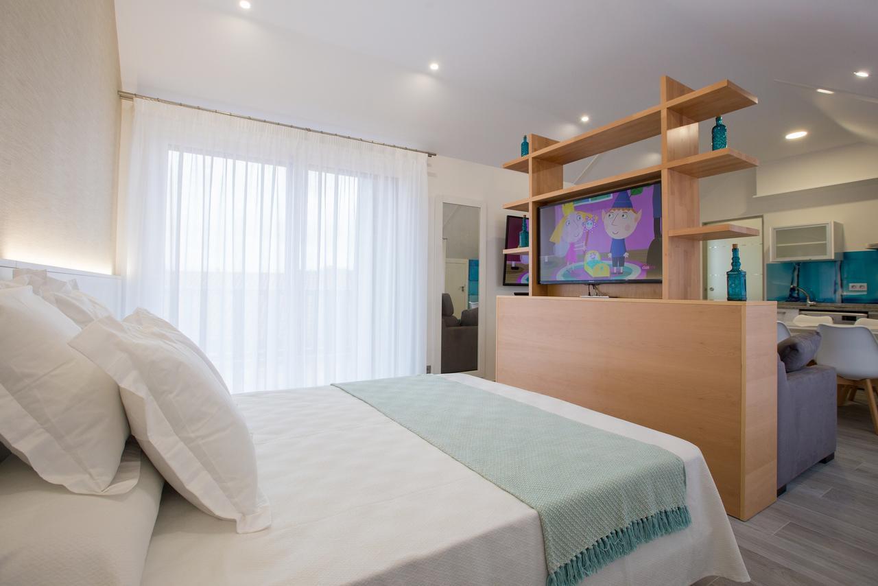 Ferienwohnung Lofts Complejo Playa Mar Portonovo Exterior foto
