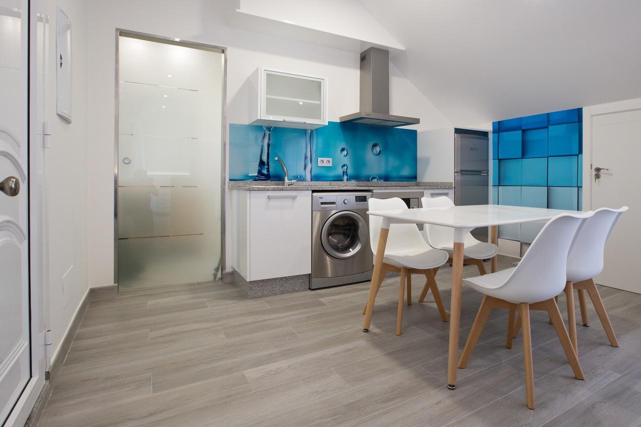 Ferienwohnung Lofts Complejo Playa Mar Portonovo Exterior foto