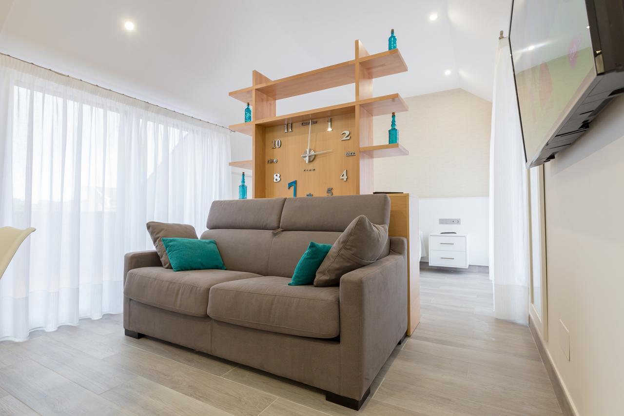 Ferienwohnung Lofts Complejo Playa Mar Portonovo Exterior foto